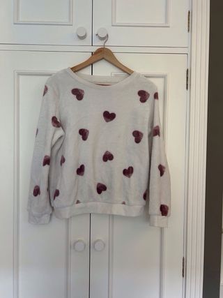 Pijama invierno corazón
