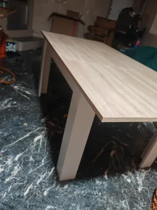 Mesa de cocina extensible 90x140-175
