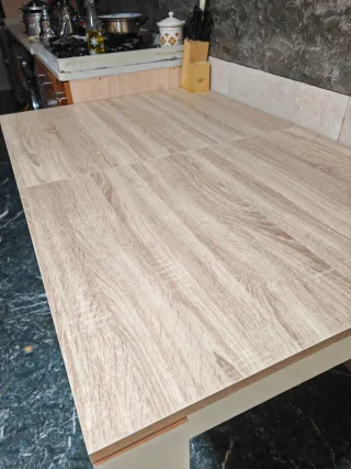 Mesa de cocina extensible 90x140-175