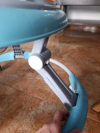 Andador infantil azul 75-79cm