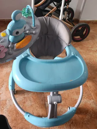 Andador infantil azul 75-79cm
