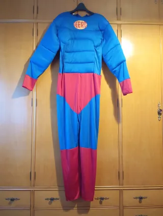 Disfraz de Héroe Azul y Rojo