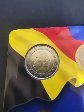 Cartera Euroset Bélgica 2000