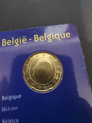 Cartera Euroset Bélgica 2000