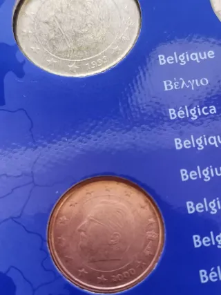 Cartera Euroset Bélgica 2000