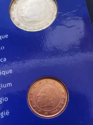 Cartera Euroset Bélgica 2000