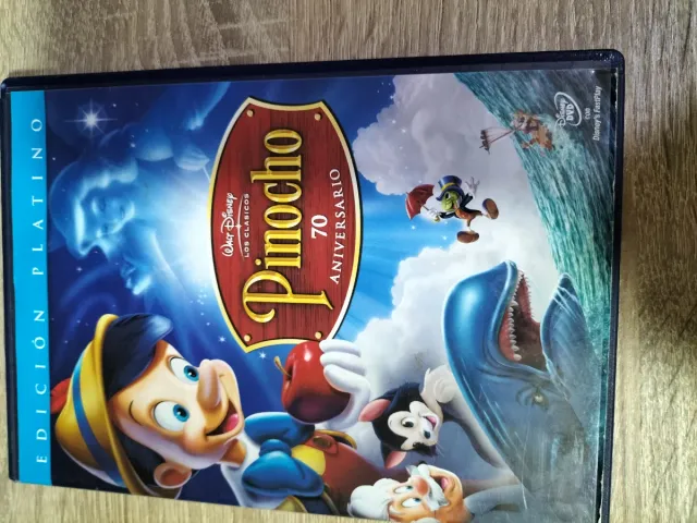 DVD Pinocho Edición Platino 70 Aniversario