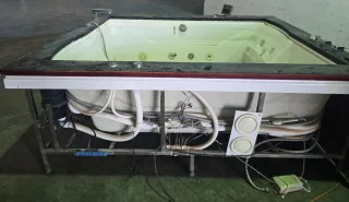 Jacuzzi Negro y Blanco