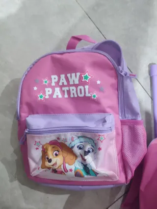 Set Maleta y mochila Paw Patrol Rosa y Morado