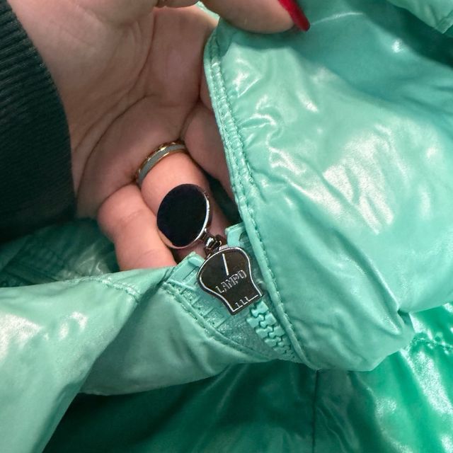 Giacca Moncler Trapuntata Turchese Donna/Ragazza