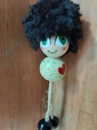 Llavero pintado a mano