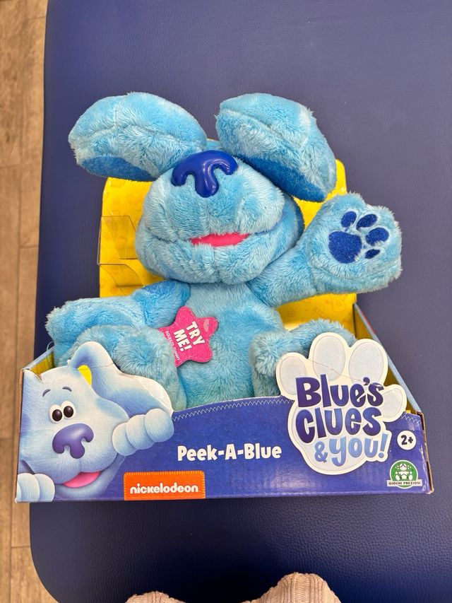 Peluche Blue's Clues & You! Peek-a-Blue