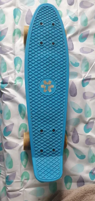 Mono patín azul