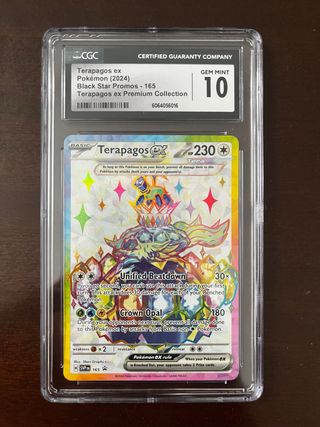 Terapagos ex Black Star Promos 165 CGC 10