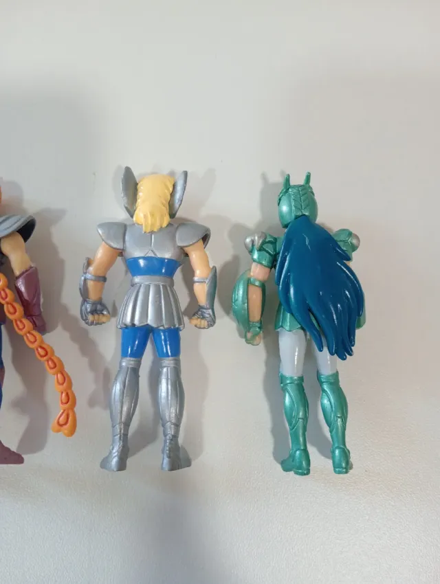 Lote 4 Figuras Caballeros del Zodiaco