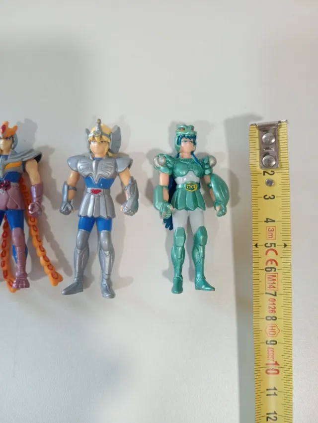 Lote 4 Figuras Caballeros del Zodiaco