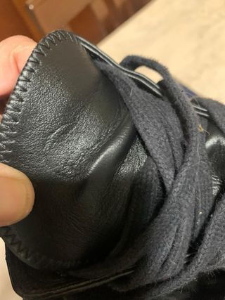Sneakers alte in pelle nera per uomo Work On 