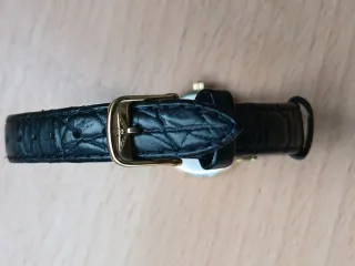 Reloj Longines Cuarzo Mujer Negro/Dorado