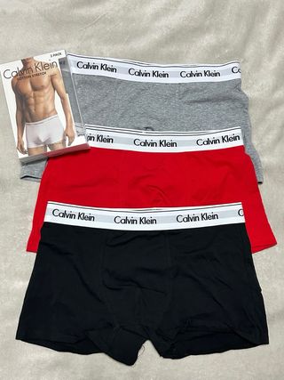 Pack 3 Calzoncillos Calvin Klein Talla L