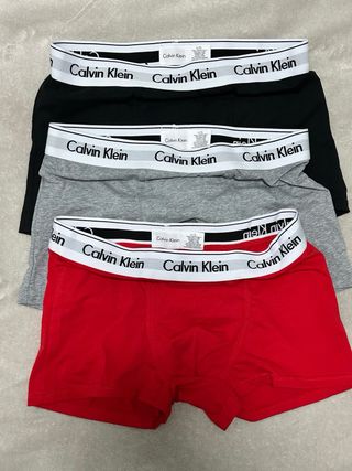 Pack 3 Calzoncillos Calvin Klein Talla L