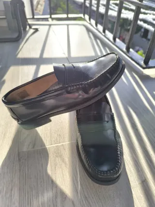 Zapatos Castellanos Piel Hombre Talla 41 Negro