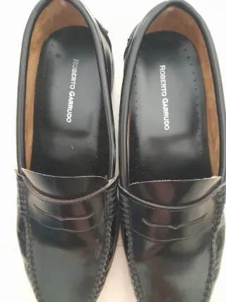 Zapatos Castellanos Piel Hombre Talla 41 Negro