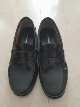 Zapatos Castellanos Piel Hombre Talla 41 Negro