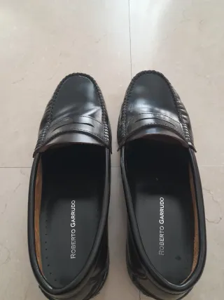 Zapatos Castellanos Piel Hombre Talla 41 Negro