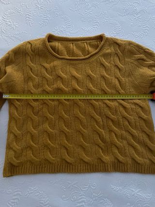 Jersey de ochos mostaza