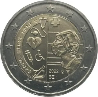 3x2€ Bélgica 2022-2022-2024 de rollo