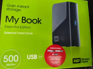 Disco Duro Externo 500 GB USB 2.0