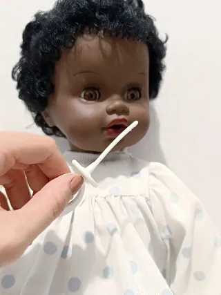 Bambola Cicciobello Nero con Ciuccio