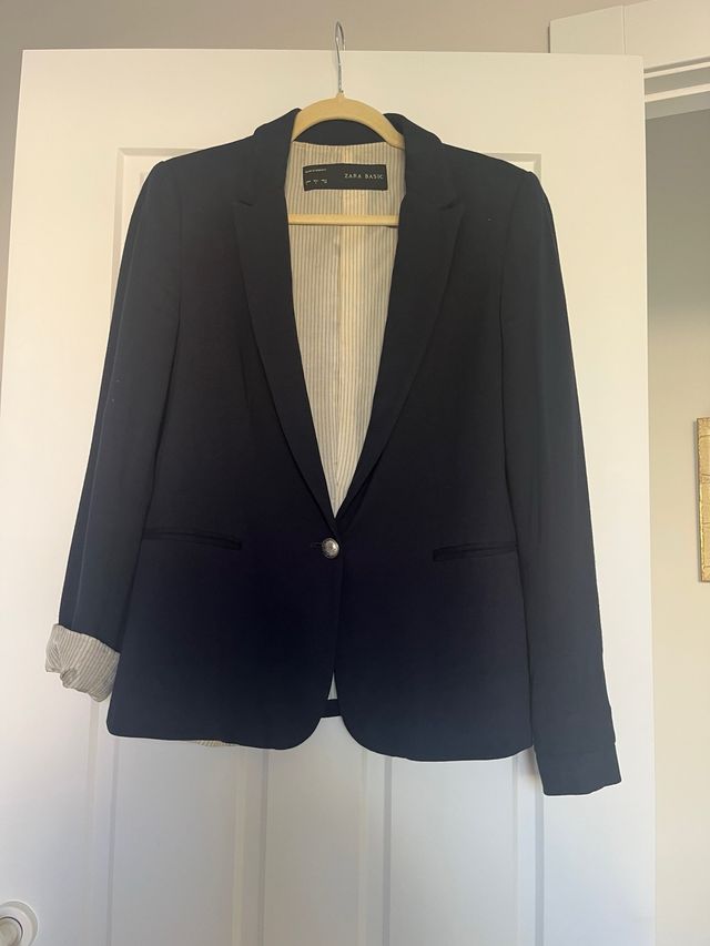 Blazer Zara Punto Talla M
