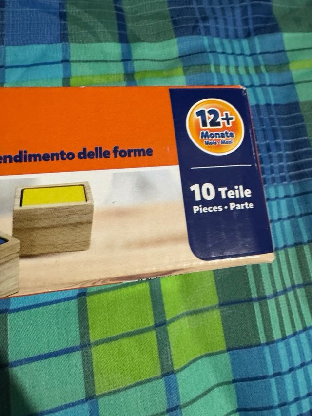 Gioco Forme Toy Lino 10 Pezzi
