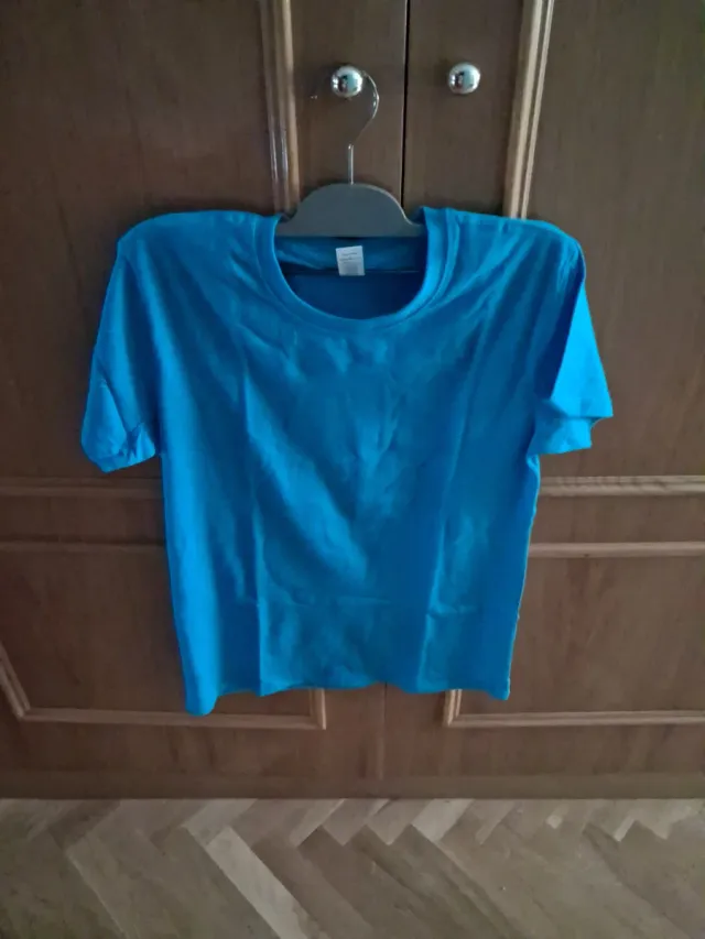 2 Camisetas cortas Azul y Amarillo