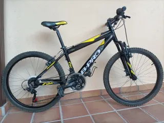 Bicicleta B-PRO Aluminio 24 Negra/Amarilla