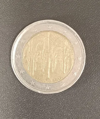 Moneda 2 Euros Conmemorativa, España, mezquita de