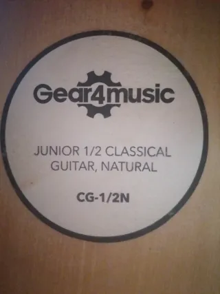 Guitarra Clásica Infantil Gear4 Music