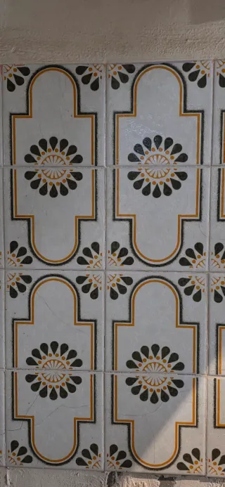 Azulejo Retro Decorativo 15x15