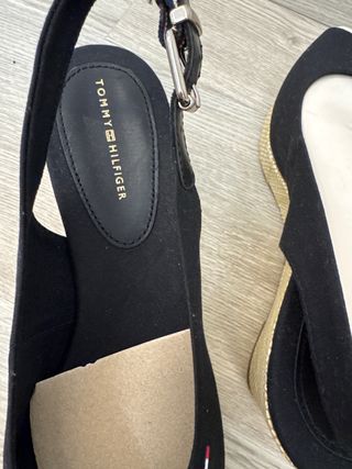 Sandalias Tommy Hilfiger Negras Mujer