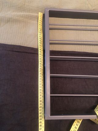 Pantalonero extraíble metálico gris