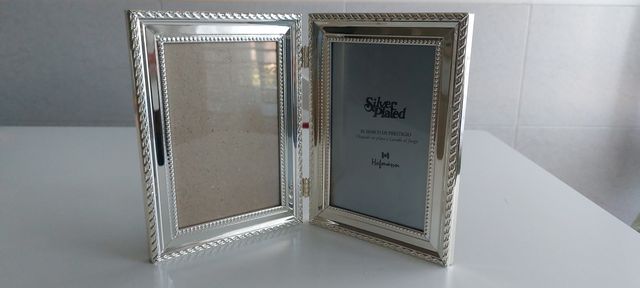 Marco de Fotos Doble Hofmann Silver Plated