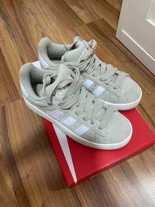 Adidas Campus Beige y Blanco Talla 38