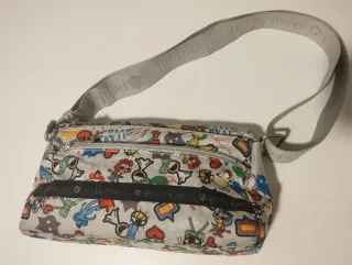 Bolso bandolera Pollo Real estampado