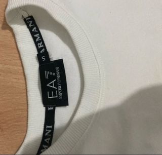 Sudadera Emporio Armani Blanca Nueva