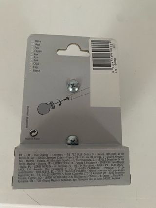 Remates para barra de cortina de madera