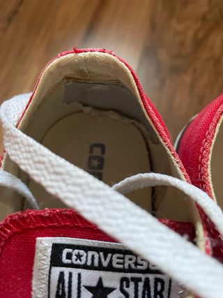 Zapatillas Converse Rojas Talla  37.5