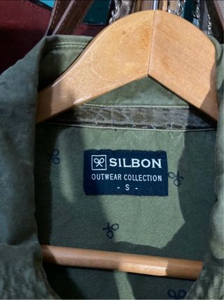 Chaqueta Silbon Verde Militar Hombre