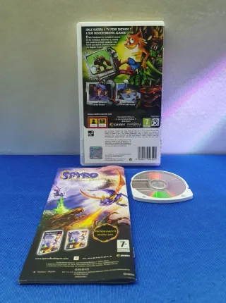 JUEGO PSP CRASH GUERRA AL COCO-MANIACO