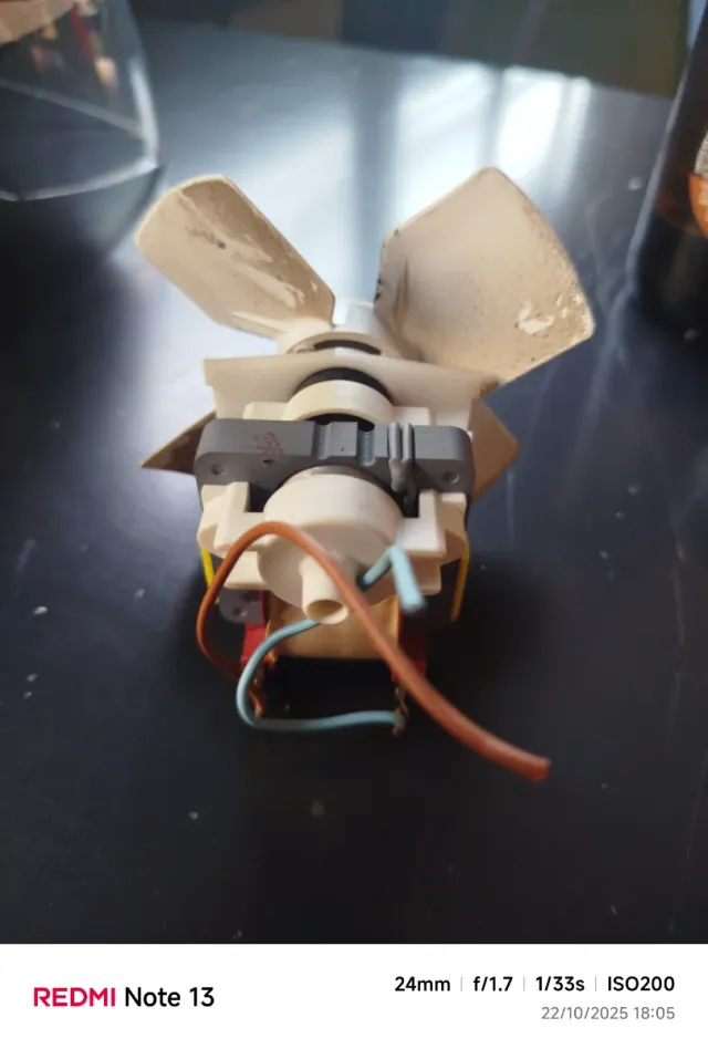 Motor ventilador superior neveras Siemens Haier Hi